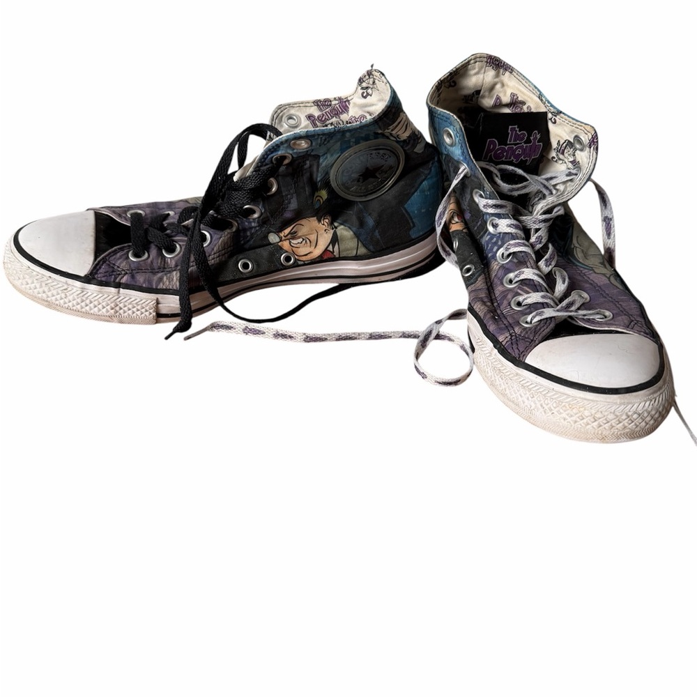 Converse Men’s Chuck Taylor Allstar Batman Penguin High Top Sneakers Size 8
